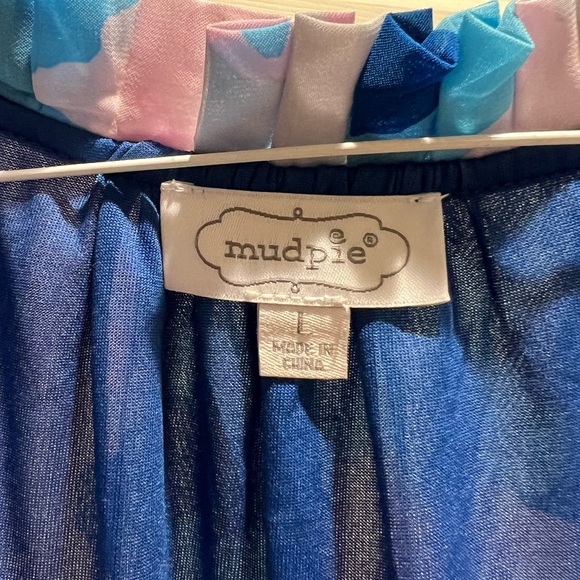 Mud Pie Indy V-Neck Midi Dress L - Picture 7 of 7